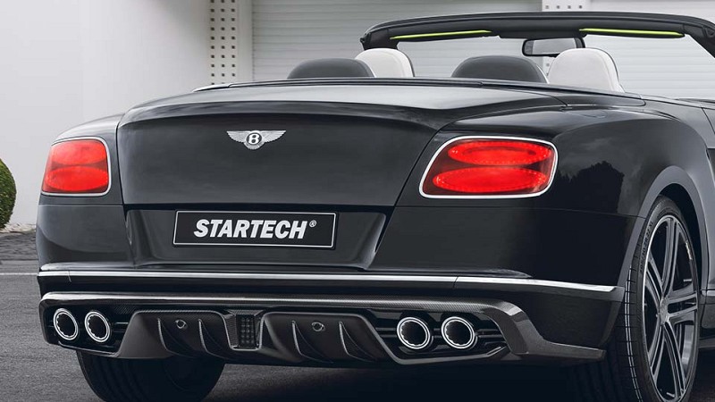 Photo of Startech Carbon rear skirt add-on part for the Bentley Continental GTC - Image 1